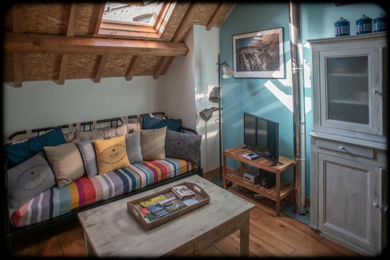 Grand Studio Duplex Proche De La Mer Fecamp Exterior photo
